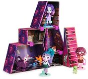 Zombaes Forever - Wild Vibes Abandoned Pet Shop-speelset met 3 unieke zombiepoppen accessoires en 5 huisdieren
