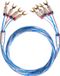 Oehlbach D1C10832 audio kabel 2 m Eindstation Blauw, Koper