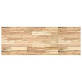 vidaXL Wastafelblad 140x50x2 cm onbehandeld massief acaciahout