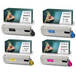 Evoke Toner voor Oki C822 44844616 4X CMYK Zwart, Cyaan, Magenta, Geel 28900 pagina's
