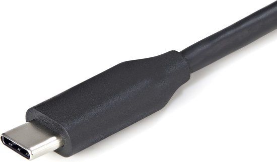 StarTech.com 4-Port USB-C Hub - 3x USB-A/1x USB-C - Black/Grey