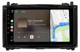 Awesafe Mercedes-Benz Autoradio voor A-, B- en V-klasse (W169, W245, W639), Sprinter (W906), Vito/Viano. Inclusief Carplay, Android Auto, GPS-navigatie, Wi-Fi, Bluetooth, DAB+RDS, stuurwielbediening, 9-inch scherm, 32GB opslag