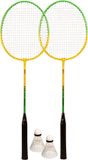 Avento Badminton Set - Gehard Staal - Groen/Geel
