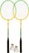Avento Badminton Set - Gehard Staal - Groen/Geel