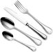 Maestro MR 1529 set de couverts 24 pièces argent inox