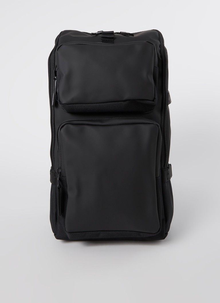 Rains Trail Cargo rugzak met 13 inch laptopvak - Zwart