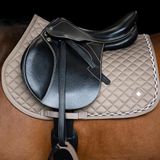 Imperial Riding Stijgbeugelriem IRH Soft met nylon kern, lederen stijgbeugelriem, zwart, 115 cm
