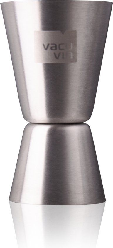 Vacu Vin Double Jigger RVS – Cocktail Maatbeker 15 ml & 30 ml – Dubbel Barmaatje