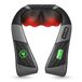 COMFIER Draadloos nekmassageapparaat met warmte, Shiatsu massageapparaat voor nek en schouders, 3D-massagekussen met 3 intensiteitsniveaus, oplaadbaar, cadeau voor vrouwen en mannen, zwart