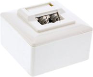 InLine Cat. 5e aansluitdoos AP 2x RJ45 socket, reinwit
