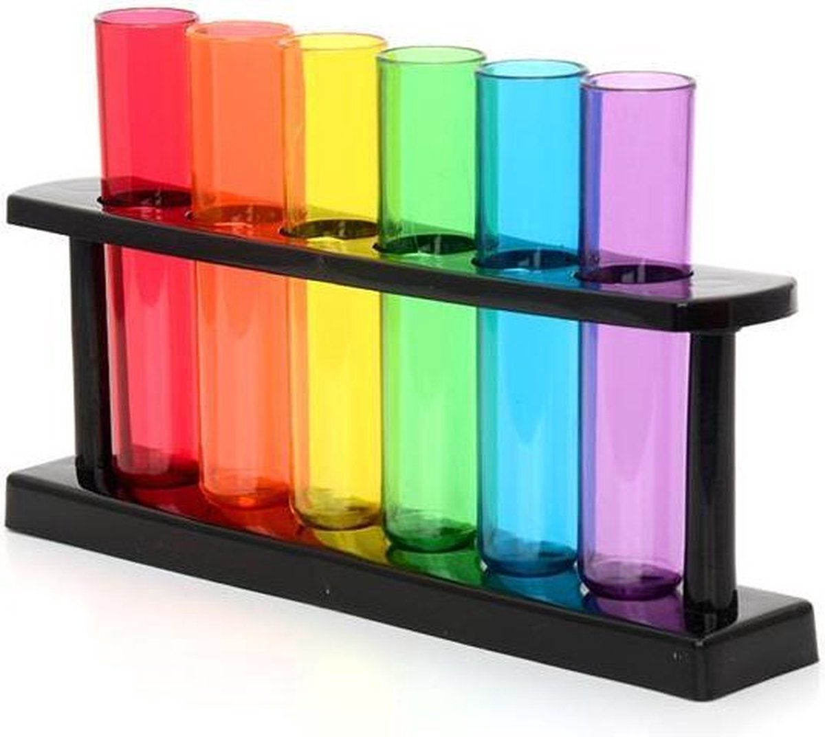 CKB Ltd - Shotglaasjes - Plastic - Assorti Kleuren