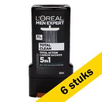 Aanbieding: L'Oréal Men Expert Douchegel Total Clean 5-in-1 (6 stuks - 300 ml)