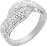 Orphelia ZR-3513/60 - Ring - 925 Zilver - Zirkonia - Maat 60