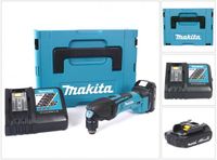 Makita DTM 50 Y1J-D 18 V accu multifunctioneel gereedschap in MAKPAC incl. BL 1815 N accu + DC18RC oplader