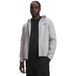 UNDER ARMOUR Sportsweatvest 'Unstoppable Flc' grijs gemêleerd