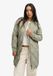 Superdry Lange Onion Quilt Liner Jas Dames Khaki
