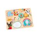 Rainbow Designs Bing houten activiteitenbord vanaf 18 maanden, Montessori motoriek speelgoed & sensorisch board voor peuters