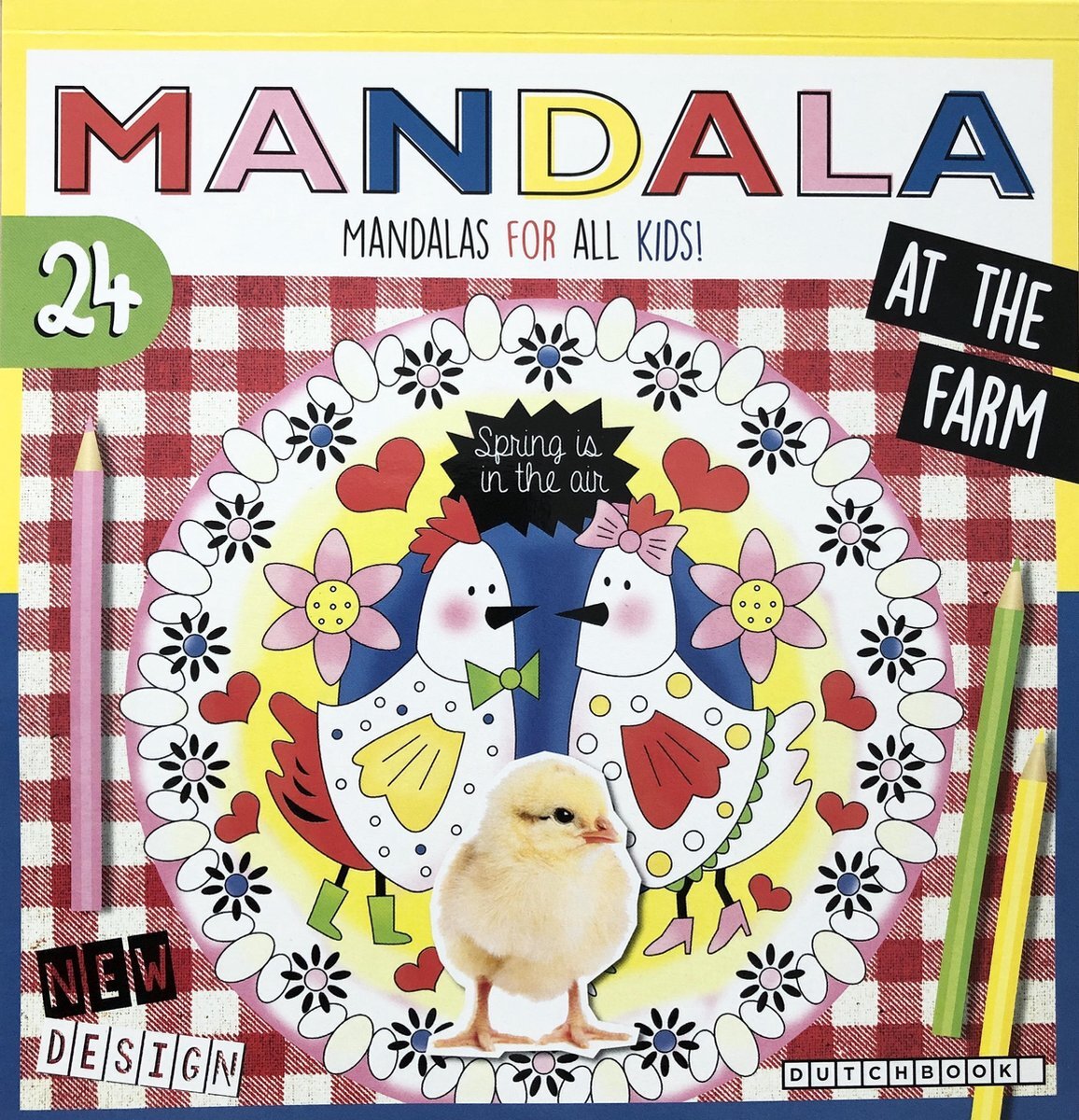 Dutchbook Mandala Kleurboek voor Kinderen At The Farm