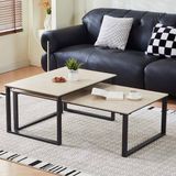 Milton & Oldbrook Salontafel Set Caen Travertinlook