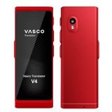 Vasco Translator V4 - Spraak, Tekst en Foto Vertaler - Pocket Vertaaltoestel (Ruby Red)