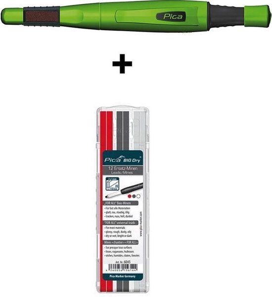Pica 6060 Big Dry Potlood met navulling 6045