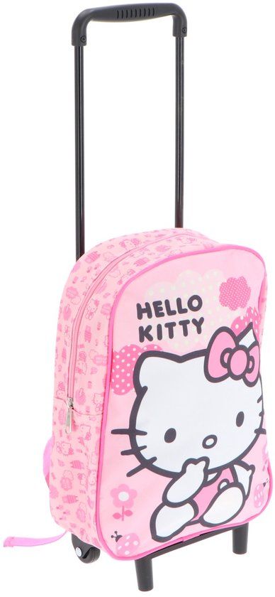 Hello Kitty trolley rugzak Roze Polyester 31 cm