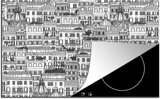 KitchenYeah® Inductie beschermer 77x51 cm - Patroon - Italië - Inductie kookplaat beschermer