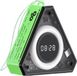 Lampe de lecture LED pour le bureau - 3 positions - portable - avec horloge - vert