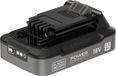 Black+Decker Accu 18V, 2,5Ah met laadindicator, BDL2518S-XJ, lithium, zwart