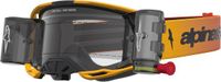 Alpinestars Vision 8 Amber Roll-Off Motocrossbril - Geel/rood/zwart