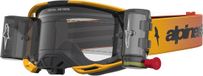Alpinestars Vision 8 Amber Roll-Off Motocrossbril - Geel/rood/zwart