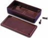 Merkloos / Sans marque Hammond Electronics 1551KBK Euro-behuizing 80 x 40 x 20 ABS Zwart