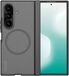 Nillkin Frosted Shield Hoesje Geschikt voor Samsung Galaxy Z Fold 8 Ultra | Compatibel met MagSafe / Qi2 | Back Cover met Magneet | Transparant Zwart