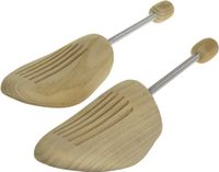 Sneakerprofi MARAPA GmbH Houten Schoenspanners met Spiraalveren - Natuurlijk Hout - Maat 38/39
