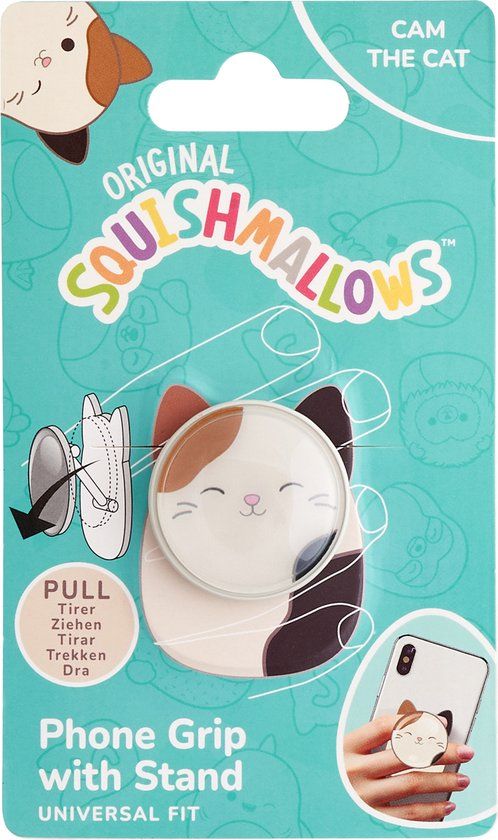 Squishmallows Cam telefoon grip & standaard