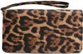 OEM Dailygoods Dames Portemonnee Luipaardpatroon Grote Portemonnee Met Ritssluiting Veel Vakken Stijlvol PVC Multicolor