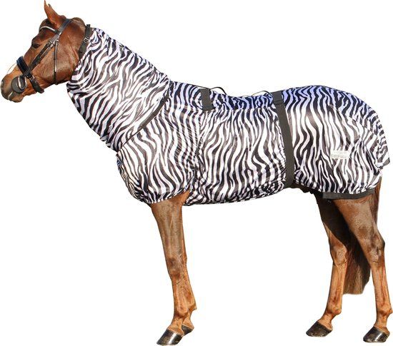 QHP Eczeemdeken Zebra - 90 - Paard