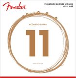 Fender 60CL Phosphor Bronze Snaren voor Akoestische Gitaar (11-52)