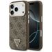 Guess hoesje - Geschikt voor iPhone 17 Pro en iPhone 18 Pro - MagSafe - Bruin
