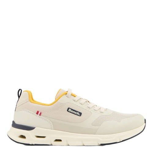 Bench imitatieleer sneakers met meerkleurige print beige