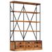 vidaXL Boekenkast 122x36x181 cm Massief Mangohout