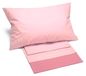 Bikolor Literie, Coton, Corail, Lit deux personnes