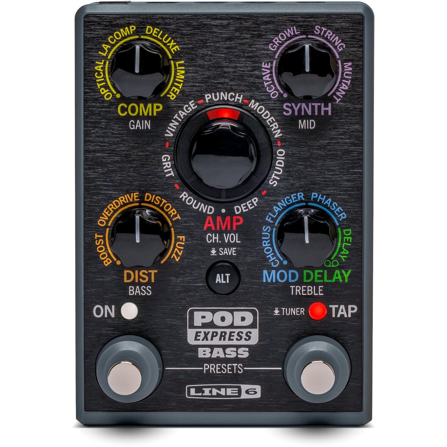 Line 6 POD Express Bass basgitaar multi-effectpedaal