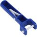Young Connections Brosse de piscine poignée - Forme en V - Lot de 2 - Bleu