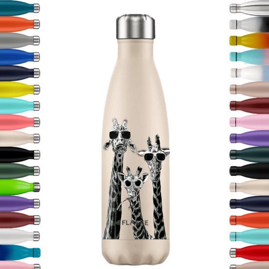 FLASKE Original 500ML - Giraffe Drinkfles