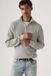 Levi's trui Housemark met kwartrits - Homme - L - Gris / Mid Tone Grey Heather