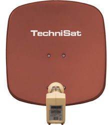 TechniSat Digidish 45 Twin Satellietantenne Rood