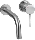 Differnz Kraan Inbouw koud/warm rechts mat chroom 30.416.12