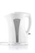 GOURMETmaxx Waterkoker, 1,7 l, eenvoudig design, draadloze flexibiliteit en automatische uitschakeling, waterniveau-indicator, gemakkelijk te reinigen kalkfilter, perfect voor thee, wit-grijs
