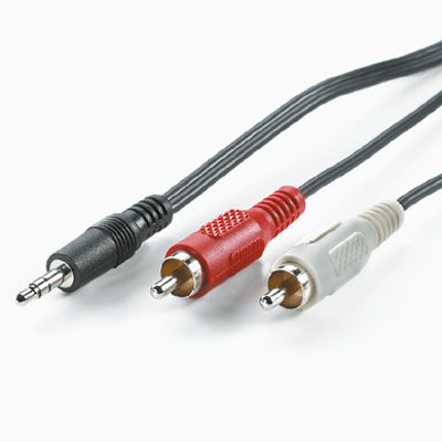 ROLINE 3,5mm naar Tulp (2x) Kabel - 11.09.4349